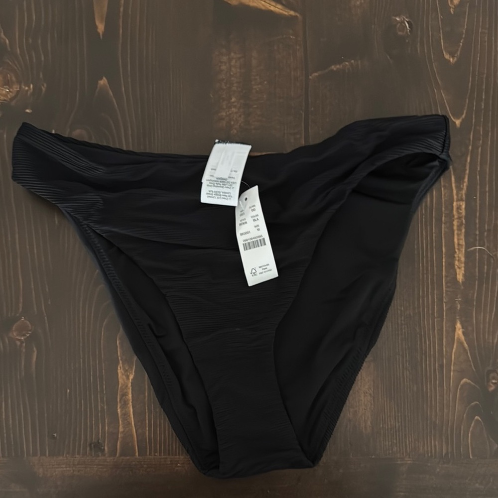 J. Crew Black Bikini Classic Swimwear